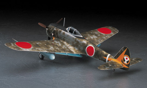 Истребитель армии Японии NAKAJIMA Ki43-II HAYABUSA (OSCAR), поздняя версия, 1:48, [09082]