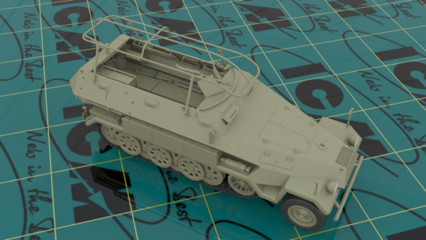 Sd.Kfz.251/6 Ausf.A с экипажем, 1:35, (35104)
