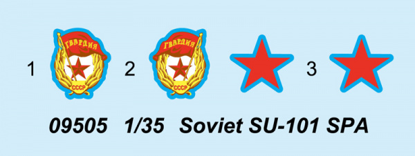 Советская САУ Су-101, 1:35, [09505]