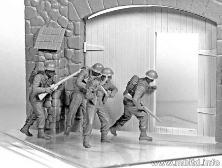Британская пехота. Западная Европа, 1944-1945 г, 1:35, (MB3585)