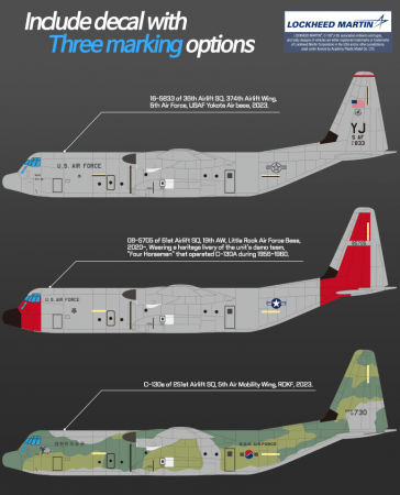 Авиация C-130J-30 Super Hercules (1:144)