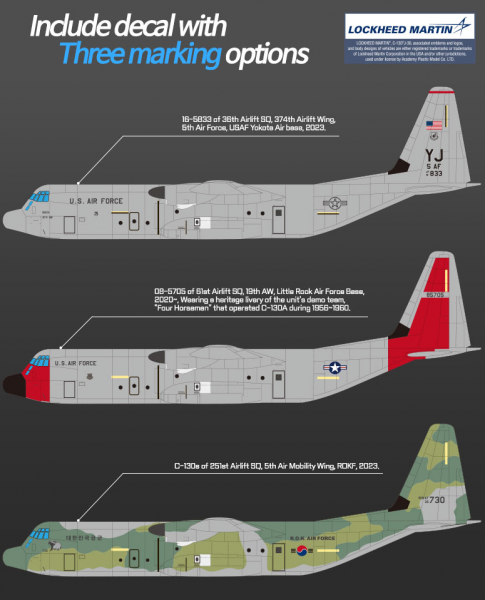 Авиация C-130J-30 Super Hercules (1:144)