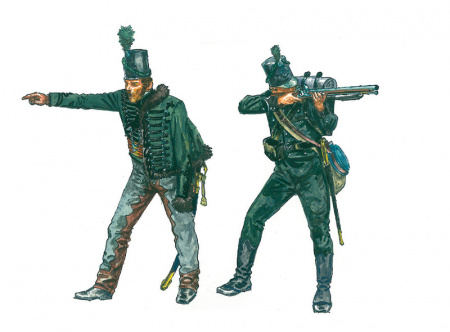 British Green Jackets 1/72