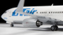 Пассажирский авиалайнер "Боинг 737-800", 1:144, (7019)