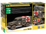 Американский армейский автомобиль WC-54 Медицинский, 1:35, [3711]
