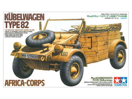 А/м Kubelwagen Тype 82 (афр. корпус), 1/35