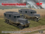 Машины радиосвязи (Henschel 33D1 Kfz.72, Krupp L3H163 Kfz.72), 1:35, [DS3509]