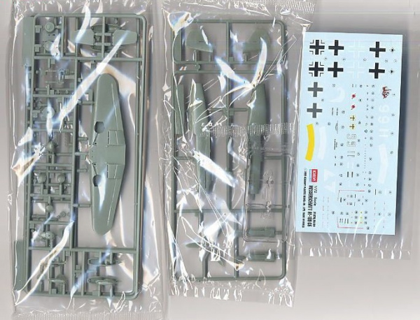 Самолет Messerschmitt BF-109G, 1:72, [12467]