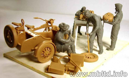 Немецкая моторемонтная бригада, 1:35, (MB3560)