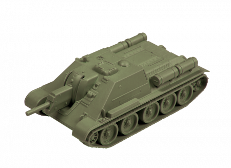 Советская самоходная артиллерийская установка Су-122, 1:100, [6281]