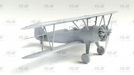 Stearman PT-13/N2S-5 Kaydet, Американский учебный самолет, 1:32, (32052)